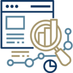 reporting and analytics icon