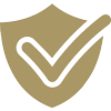 shield and checkmark icon representing trust